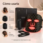 Mascarilla Led Facial Terapia Dropi Cup