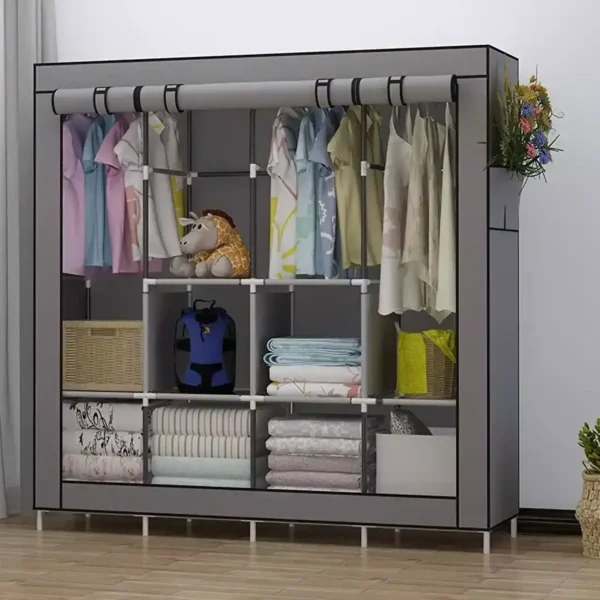 Armario Closet Tela 4 Cuerpos Organizado