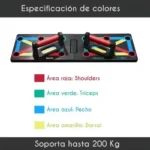 Tabla Soporte Para Lagartijas Con Agarre