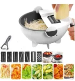 Cortador Verduras 9en1 Cesta Multifuncio
