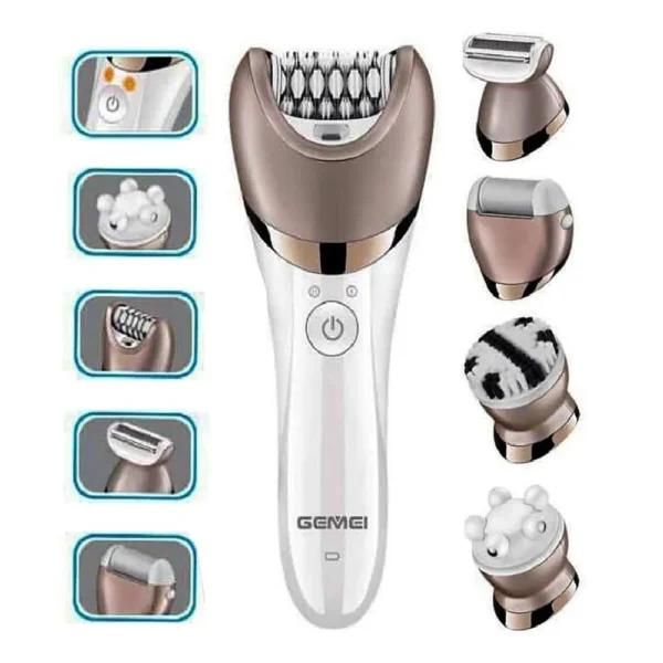 Depiladora Para Mujer Gemei 5 En 1