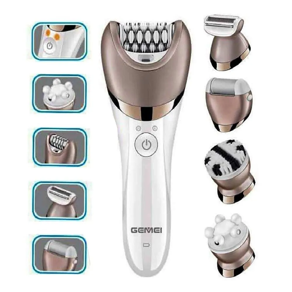 Depiladora Para Mujer Gemei 5 En 1