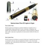 Lapicero Boligrafo Camara Espia Oculta