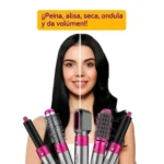 Cepillo Secador Alisador Rizador 5 En 1