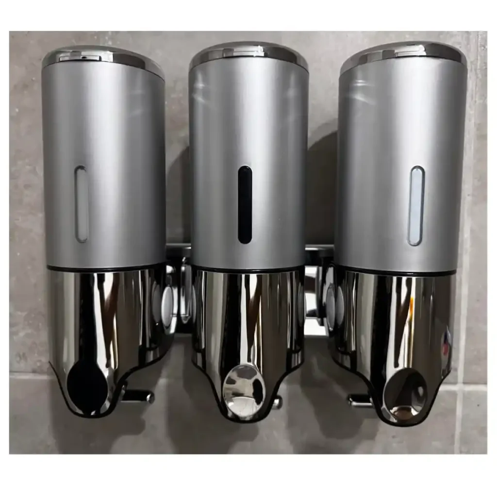 Dispensador De Shampoo Jabon Gel 3 En 1