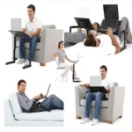 Mesa Portatil Ajustable Laptop Table T8