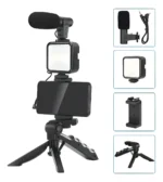 Grabacion Tripode Microfono Led