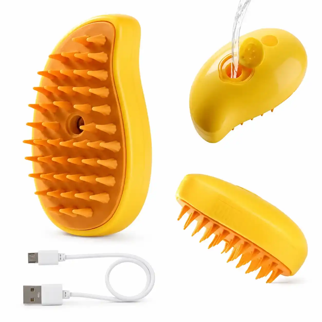 Cepillovapor Masajeador Para Mascotas