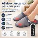 Pantuflas Masajeadora Masaje Profesional
