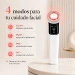Masajeador Facial Multifuncional LED EMS | Limpia, hidrata y revitaliza tu piel - Image 2