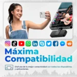 Microfono Solapa Sencillo K9 Tipo C Pe