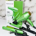 Combo Remington Plancha Pinza Secador