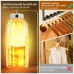 Secador De Ropa Portatil Retractil 110v