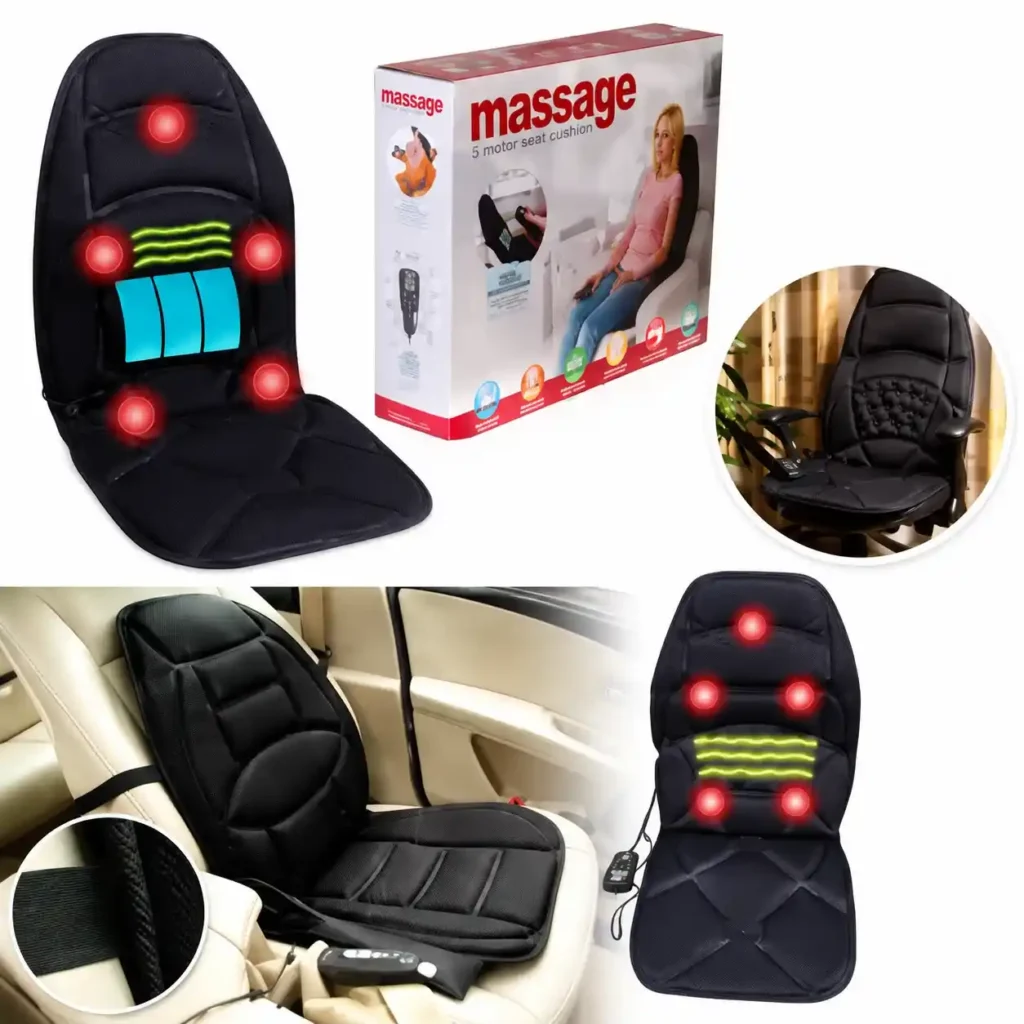 Silla Masajeadora Relajante Portatil Car