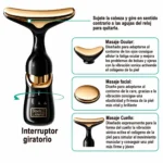 Masajeador Facial Microcorrientes