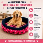 Cama 4 Perro Gato 60x70x16cm Mascotas