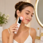 Masajeador Facial Multifuncional LED EMS | Limpia, hidrata y revitaliza tu piel - Image 4