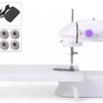 Mini Maquina Coser Portatil Con Mesa