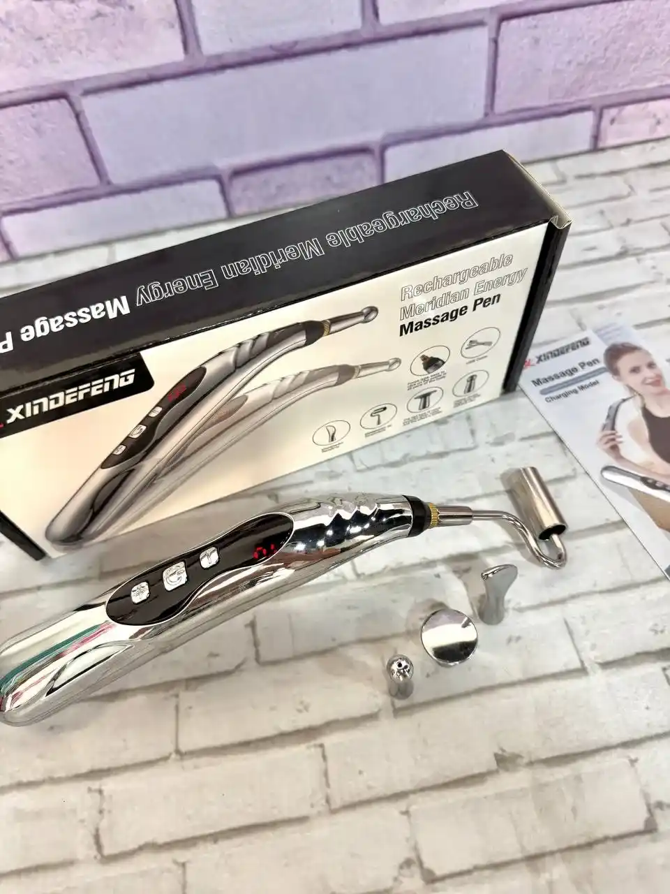 Lapiz Masajeador Energetico Recargable