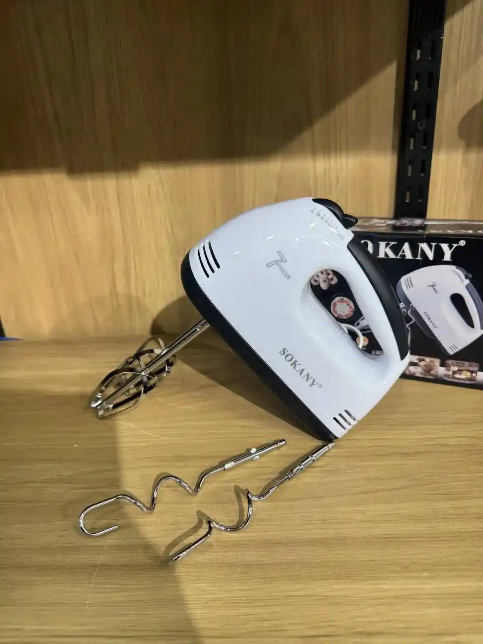 Batidora De Mano Electrica Sokany 7 Velo