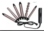 Pinza Rizador 5 En 1 Para Cabello Color