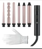 Pinza Rizador 5 En 1 Para Cabello Color