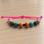 Manilla Aura Coral Artesanal 1
