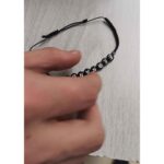 Combo 3 Manillas Artesanales Personalizada, San Benito y Obsidiana Plateada 7.1