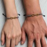 Combo x2 Manillas Infinito Noir Deluxe para Pareja 2