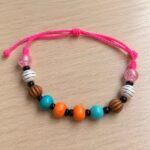 Manilla Aura Coral Artesanal 1