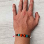 Manilla Aura Coral Artesanal 2