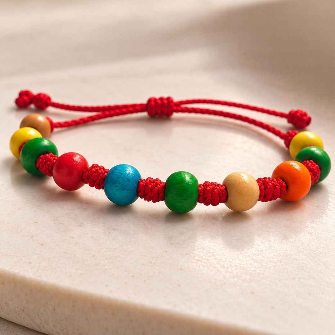 Manilla Cruz Multicolor - Diseño Artesanal 1