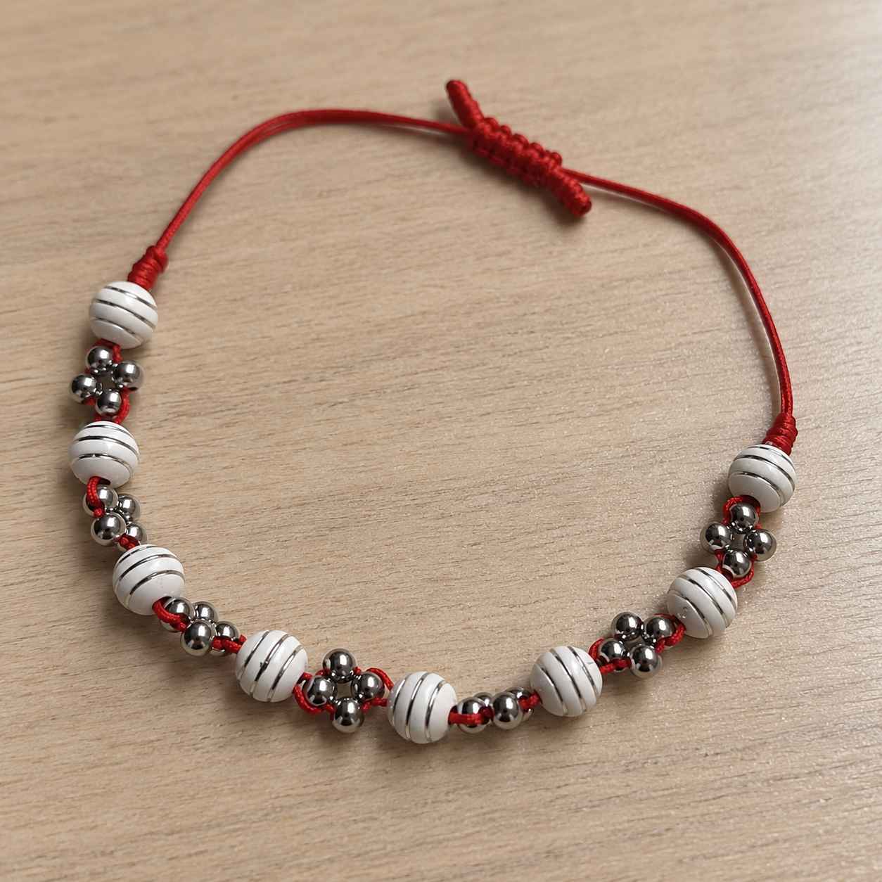 Manilla Eclipse Blanco y Plata 1