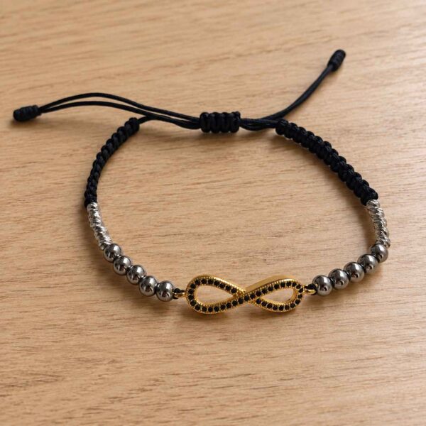 Manilla Infinito Noir Deluxe Dorado Plateado 1