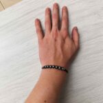Manilla Nombre Personalizada Negra Artesanal 8